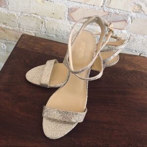 Michael Kors Ava Evening Dress Sandals